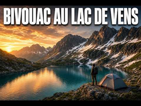 BIVOUAC AU LAC DE VENS , 3JOURS EN AUTONOMIE