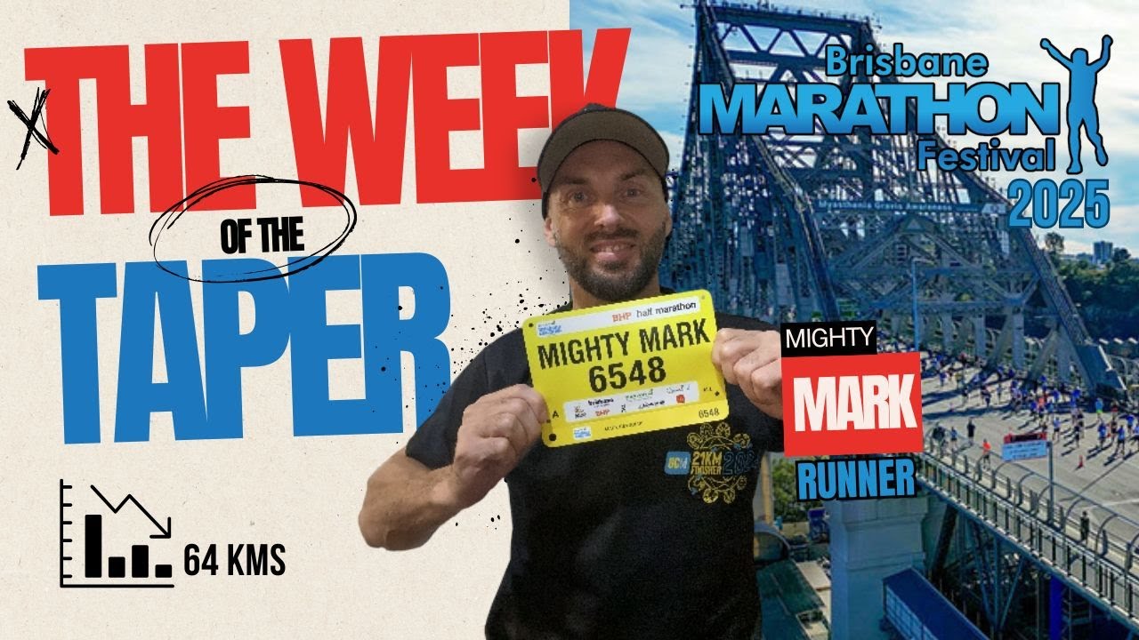Brisbane Half Taper Week | 150km Build for Gold Coast Marathon!