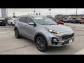 2021 KIA Sportage S AWD in Steel Gray with Gray