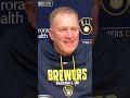 Pat Murphy on bringing Freddy Peralta back to Milwaukee