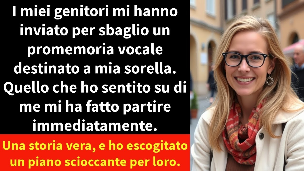 I miei genitori mi hanno inviato per sbaglio un promemoria vocale destinato a mia sorella.