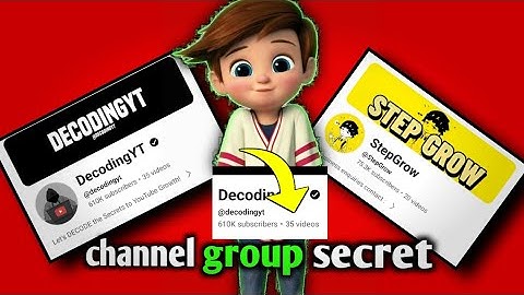 How  @decodingyt  @StepGrow    Cracked the YouTube Success Code {SECRET REVEALED} | 😋