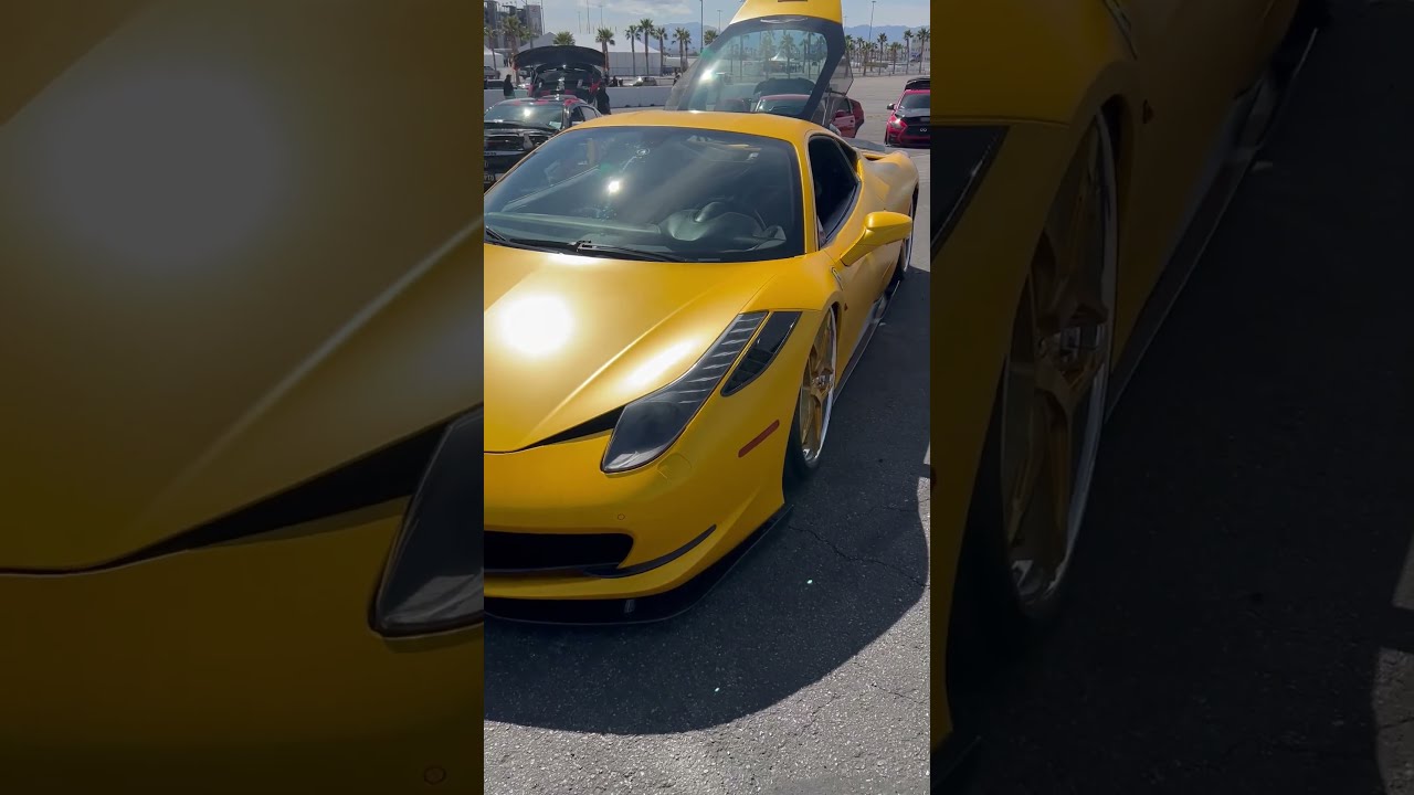 CLASSY FERRARI 458 ITALIA AT IMPORT FACEOFF LAS VEGAS 2023