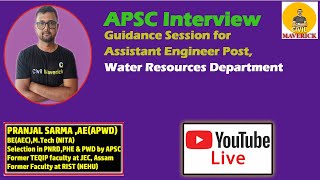 APSC Water Resources Examination (AE) Interview Guidance Session