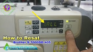Brother S-7000DD-405 Resat, sewing machine hindi video