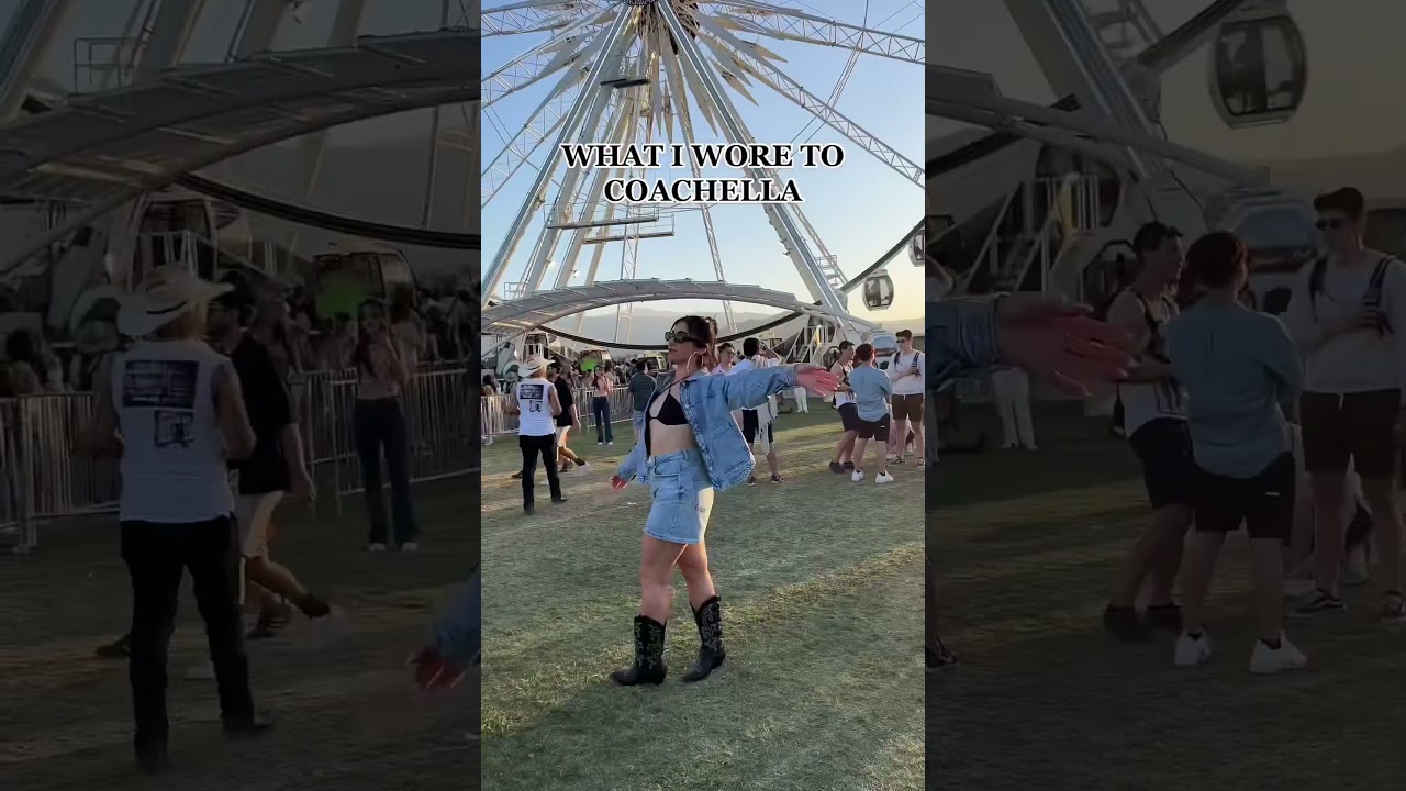 What I wore to Coachella 🌴  