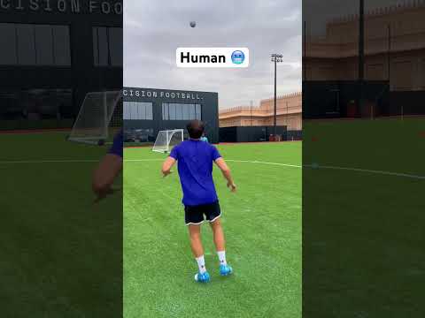 Robot Vs Human Football Skills 