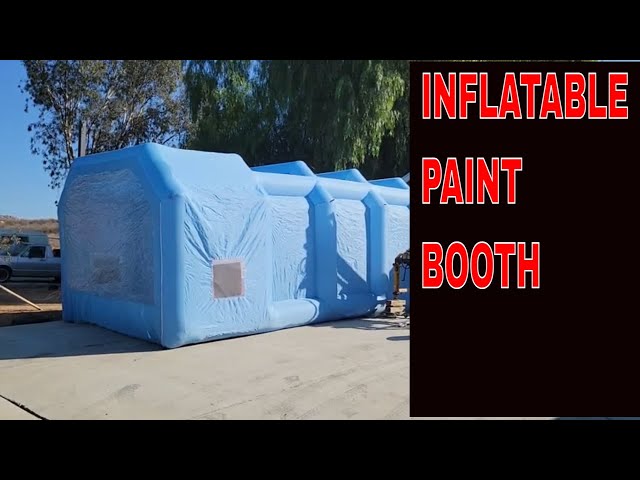 I Bought an INFLATABLE Paint Spray Booth from China! 