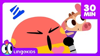 ABC CHANT 🔤🎶+ Baby Bot's Favorite Songs for Kids 🤖|Lingokids