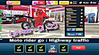 Moto rider go : Highway traffic game of... STORY MODE - Time Attack and levels 21 - 22 🏁finish.. screenshot 5