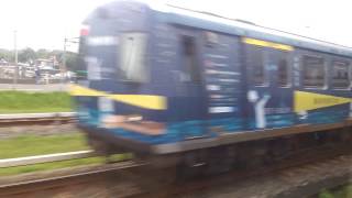 台北捷運C301(043/044)青年職涯發展中心廣告彩繪車待發車 @北投=復興崗