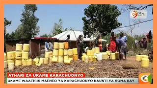 Ukame wakosesha wakazi na mifugo maji Karachuonyo Ukame wakosesha wakazi na mifugo maji Karachuonyo