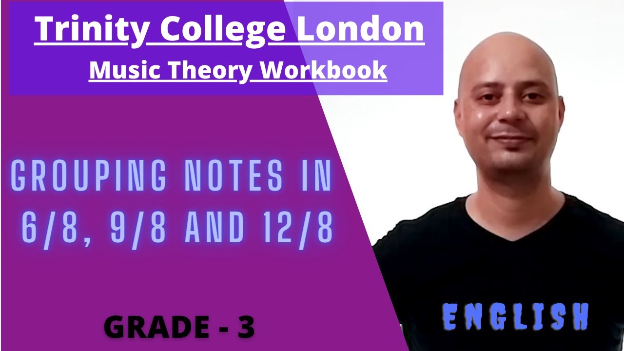 Trinity College London Music Theory Workbook Grade 3 Part 4 Grouping Notes In 6/8, 9/8 & 12/8