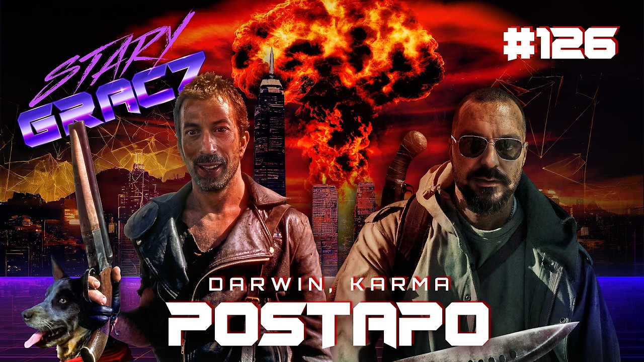 #126 Darwin, Karma, Postapo