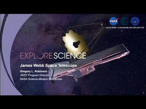 Virtual Talk: Gregory L. Robinson, JWST Program Director on engineering 