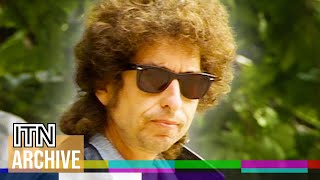 Previously Unseen Bob Dylan Press Conference - Rare Uncut Interview (1986)