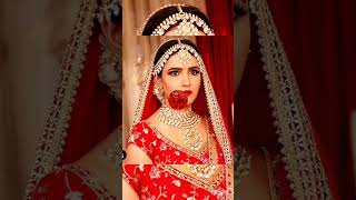 bride look..tejasswi Prakash. mouni surbhi jyoti surbhi chandna nia hina khan... other tv actress..