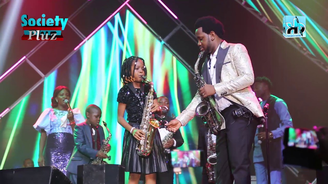 NIGERIAN KIDS' SAXOPHONIST, THRILLS AUDIENCE AT BEEJAY SAX LIVE 2019 IN