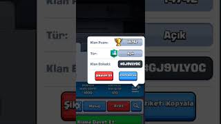 klanımız herkese açıktır(japon hariç)​#supercell​ #cr​#seeok​ #seook​#clash​ #clashroyal​#seeokcr​