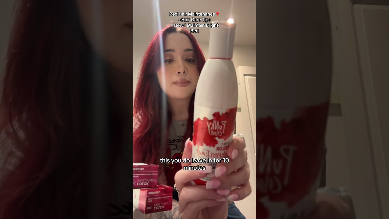 Red Hair Maintenance❣️Hair Care Tips & How I Maintain Bright Red Hair~*