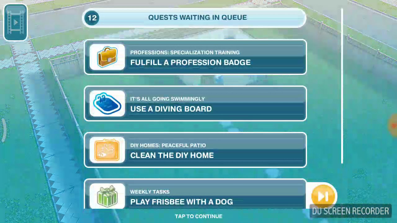 Sims Free Play (its all going swimmingly) Use a Diving Board YouTube