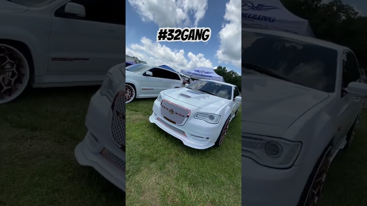 CJ ON 32s at Rick Ross Car Show🔥🔥🔥🤘🏾 