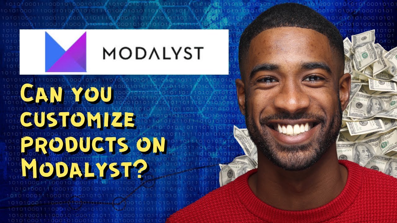 Can you customize products on Modalyst - YouTube