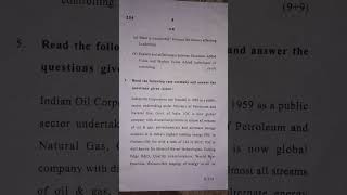 Management principles and applications bcom hons | du previous year question paper