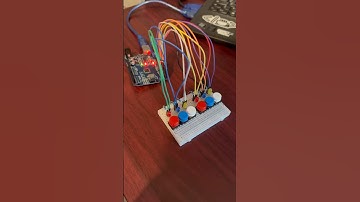 Mini Piano with LEDs and Buzzer Arduino Project #arduino #arduinoproject