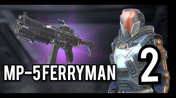 Infinity Ops Sci-Fi FPS Gameplay Part 2 - Legendary Submachine Gun MP5-Ferryman l Android IOS