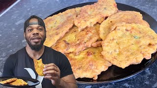How to make Fritters Curry fritter Tasty Fritters Fritters recipe