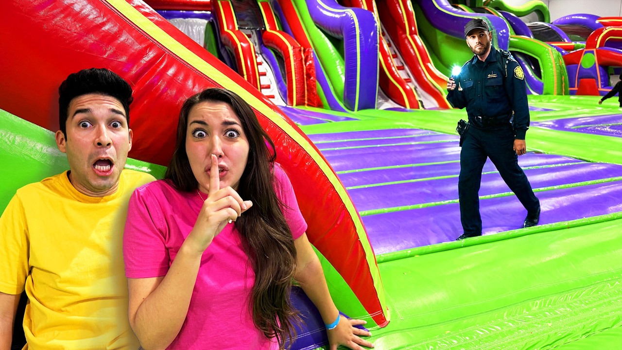 TUTTA LA NOTTE NEL PARCO DI GONFIABILI GIGANTE!