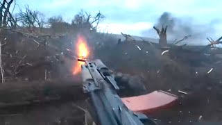 Battle at a Ukrainian army stronghold near Novomikhailovka