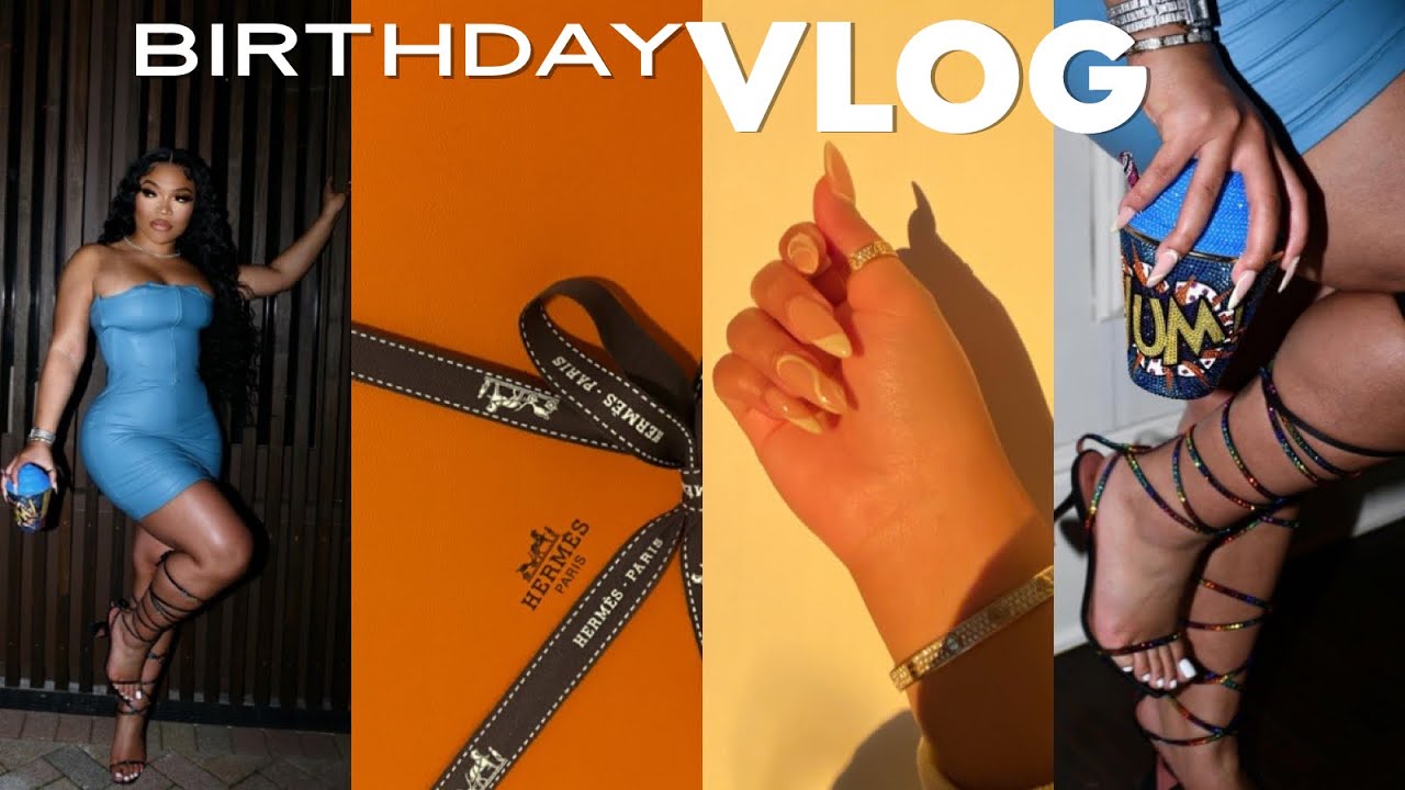 BDAY VLOG: GETTING READY FOR MY BDAY , LUXURY GIFT UNBOXING & MORE | KIRAH OMINIQUE