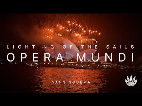 Awesome Lighting of the Sails OPERA MUNDI 2026 #VividSydney #sydneyoperahouse