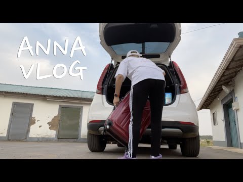 ANNA | 일상 브이로그(1인 쇼핑몰 대표 브이로그,시골 한달살기 끝,여름 잠옷 신상,동대문 사입,모델컷 촬영,고양이)
