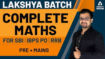 Lakshay Batch | Simplication | Approximation-1 | Maths By Sumit Sir’s | SBI | IBPS