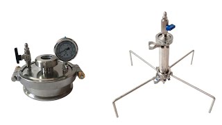 Sunthai 45g closed column extractor with 6" diamond miner