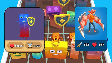 Merge Number Cube: Fam Run🌟🌟 VS 🌟🌟 3D Run Merge: Monster Fight