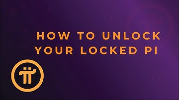 How To UNLOCK Your Locked Pi - Pi Network Unlock Tutorial #pinetwork
