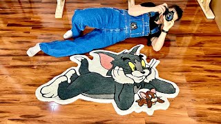 Tom and Jerry Rug | StepbyStep Tufting Timelapse