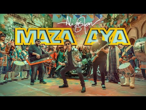 Ali Zafar MAZA AYA Feat Hashim Nawaz Cricket Anthem Cricket World Cup 2023 Alizafar 