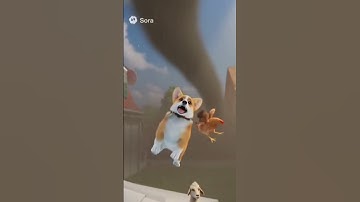 Animals Vs Tornado 😱#aishorts #ai #shortsfeed