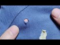 Teach yourself how to fix a hole in your clothes in a simple and easy way