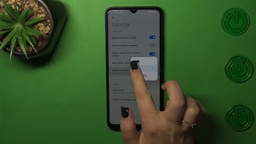 How to Show Battery Percentage on XIAOMI Redmi A1 Plus