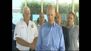 Governor Rick Scott discusses Hurricane Matthew's potential threat to Florida