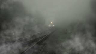Distant Train Sounds in the Rain