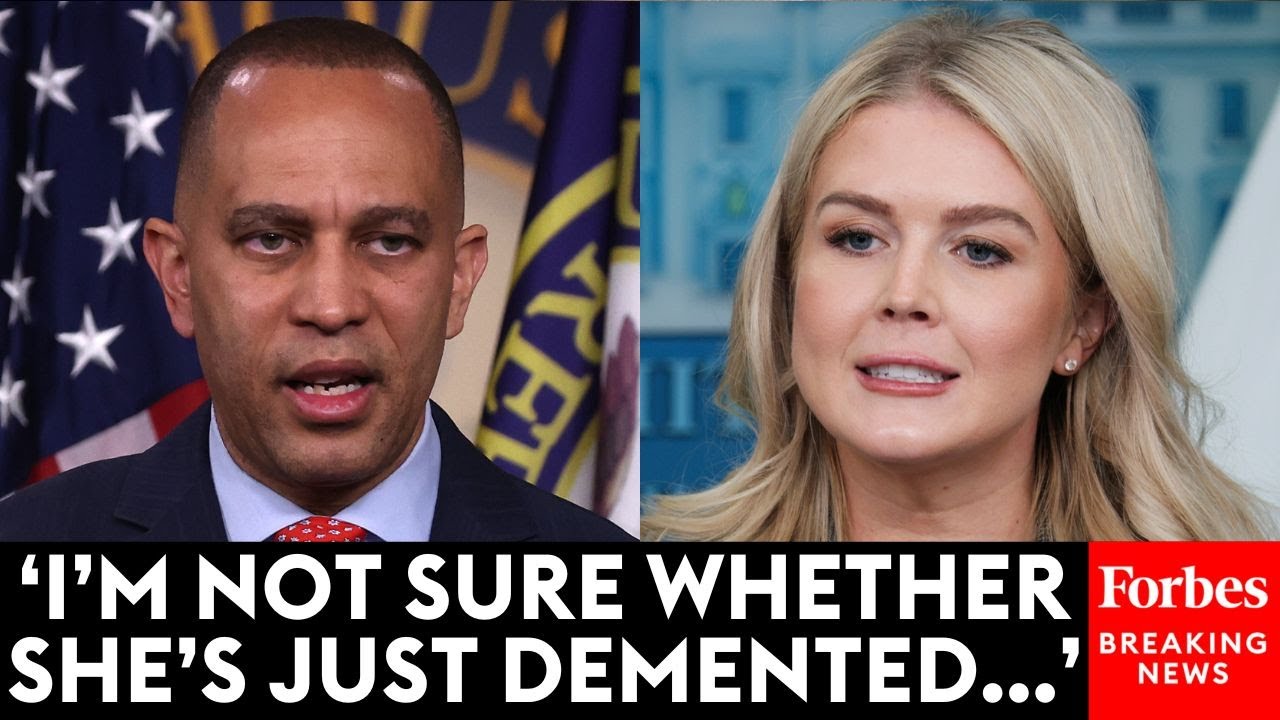 ШОКИРУЮЩИЙ МОМЕНТ: Хаким Джеффрис обрушился с критикой на «больную» Каролину Ливитт: «Она вышла и...