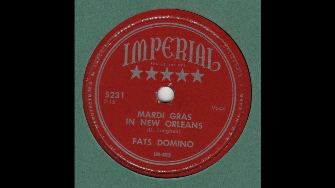 mardi gras fats domino