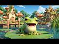 Frog Song for Kids 🐸 | Frog in Pond Jump Adventure | Nursery Rhymes &amp; Baby Songs